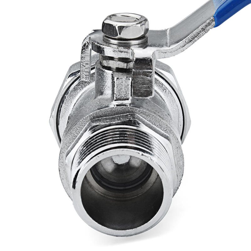 Tmok 1/2" 3/4" Extern Ledning Manuell Ppr Mässing Kulventil Nickel Handtag Ppr Hangänga Ventiler