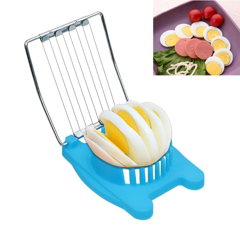 1 St Rostfritt Stål Skära Ägg Skärare Snittare Form Multifunktion Ägg Splitter Köksredskap Äggverktyg