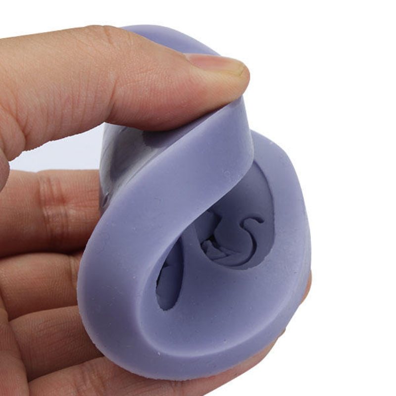3 Katter Silikonform Fondant Kakform Dekorationsverktyg