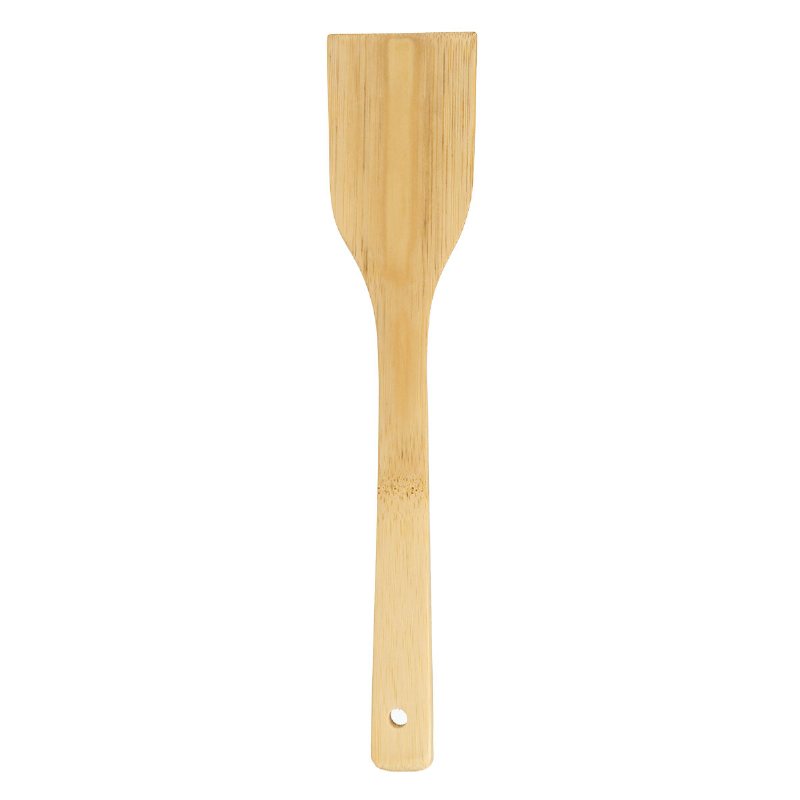 8st Bambu Nonstick Köksredskap Träskedar Och Spatel Redskap Set