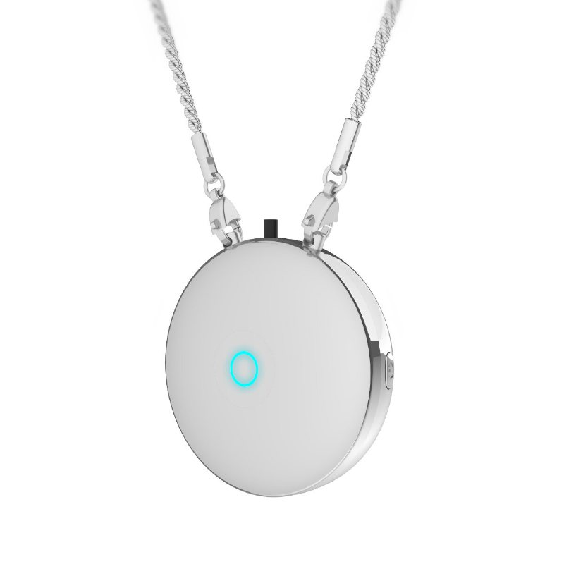 Bakeey Wearable Air Purifier Halsband Mini Portable Usb Air Cleaner Negativ Eliminera Haze Bakterier Lågt Brus Luftfräschare
