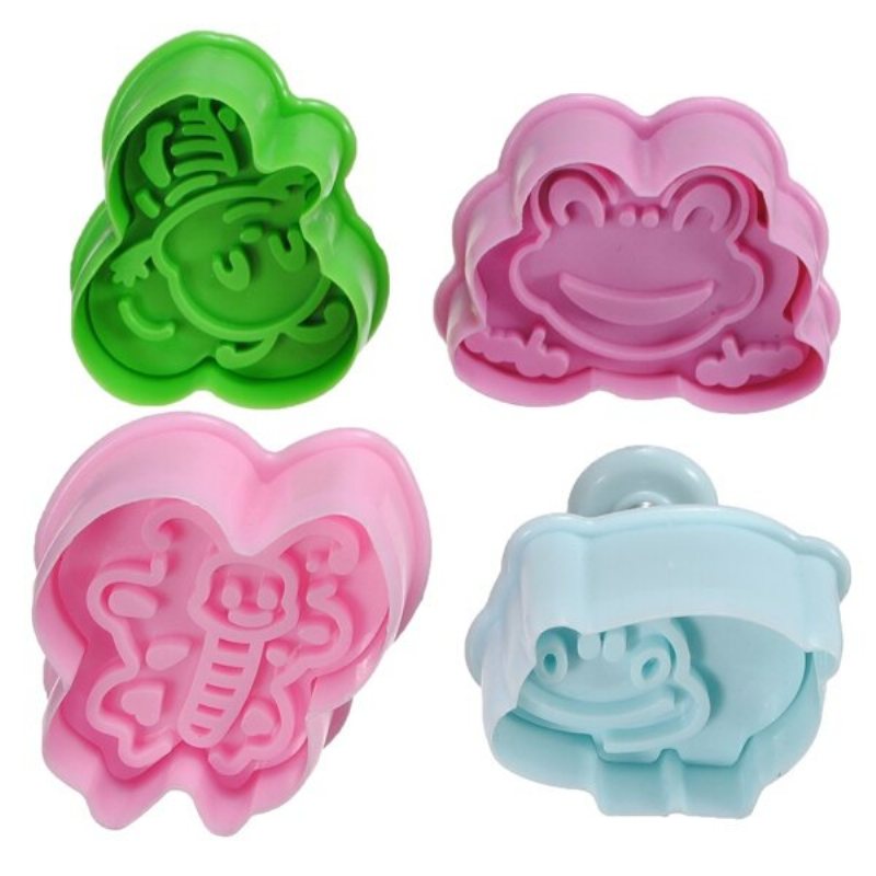 Cutter Fondant Cake Plunger Sugarcraft Crafts Formmodelleringsverktyg