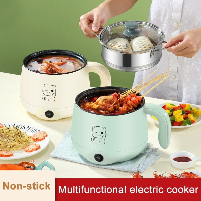 Elektrisk Kokkärl Maskin Hushålls Multi Riskokare Non-stick Pan Multifunktion 220v