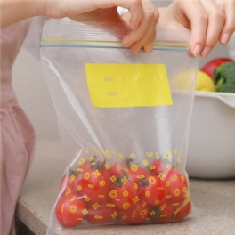 Jiezhi 2-pack/set Dubbeltätande Kompaktpåse Fuktsäker Konservering Tjock Och Stark Kompakt Läcksäker Tätningspåse Från