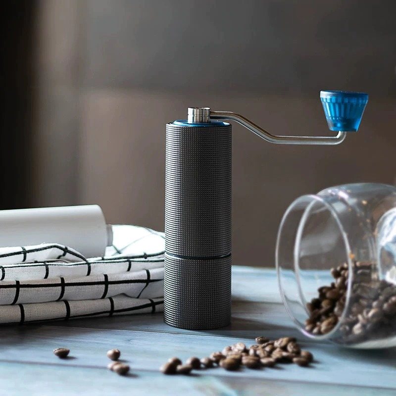 Kaffekvarn Burr Blade Manuell Aluminium Rostfritt Stål