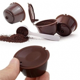 Kapselkaffekoppsfilter Återfyllbar Kaffekoppshållare