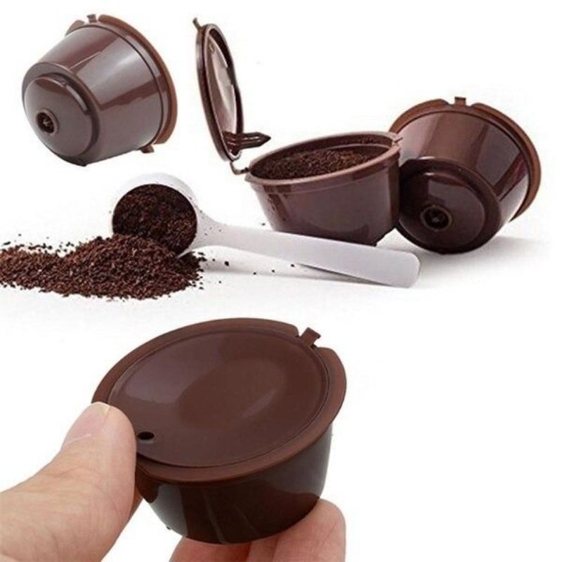 Kapselkaffekoppsfilter Återfyllbar Kaffekoppshållare
