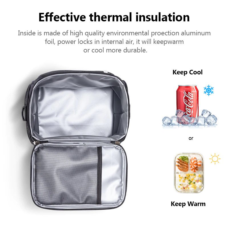 Lunchväska Thermal Cooler Mode Picnic Portable Vattentät