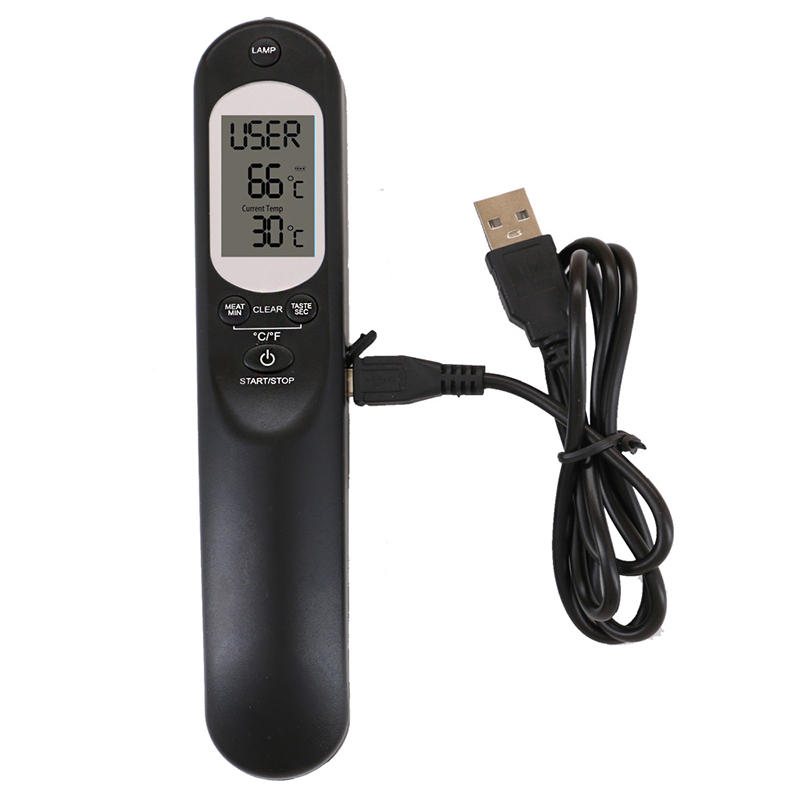 Minleaf Ml-ct3 Köksmattermometer Usb-termometer Larmtermometer Temperatur Röstlarm