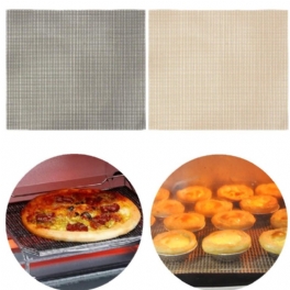 Non Stick Ugn Bakning Mesh Plåt Bricka Crispy Chips Pizza Bbq Grill Pan