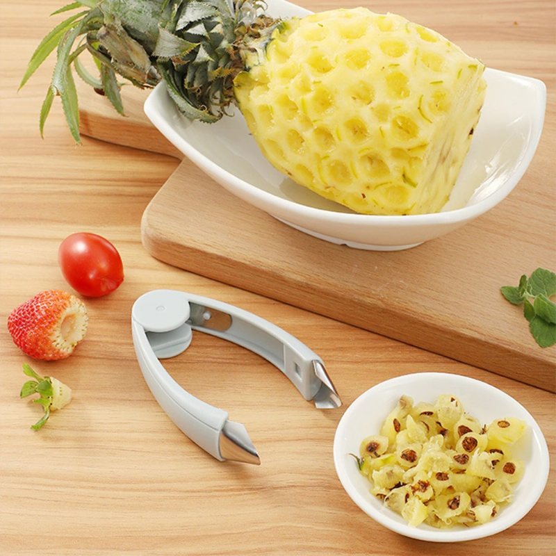 Pineapple Eye Peeler Rostfritt Stål Cutter Kökspryl