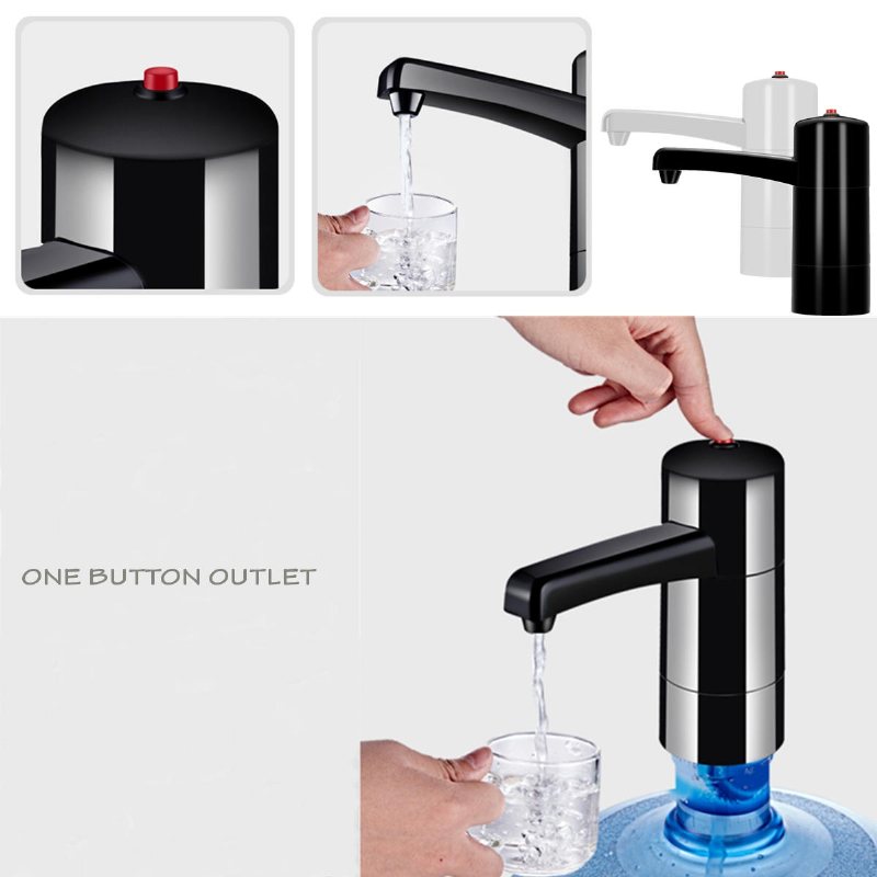 Trådlös Automatisk Elektrisk Vattenpump Dispenser Gallon Flaska Dricksbrytare