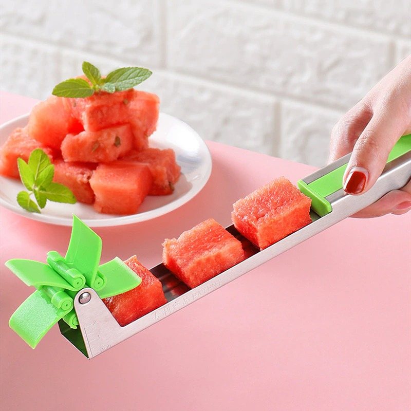 Vattenmelon Cutter Slicer Machine Rostfritt Stål