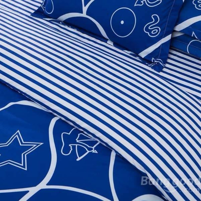 3/4 St Kostym Polyesterfiber Konstellation Mönster Sängkläder Set