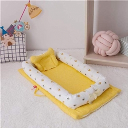 Babybassin För Sängen -bee Baby Lounger - Andas & Allergivänlig Samsovande Babysäng - 100 % Bomull Bärbar Spjälsäng För Sovrum/resor 0-24 Månader