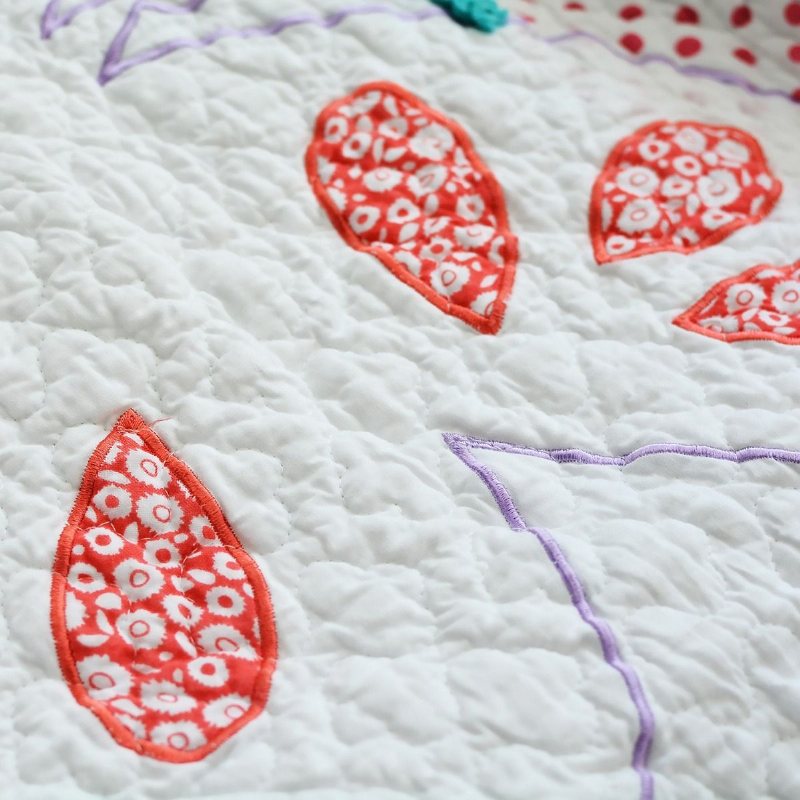 Barn Sängkläder Twin Size Fågel Fjäril Patchwork Täcken Set Flickor Quilt Set 100% Bomull 2st