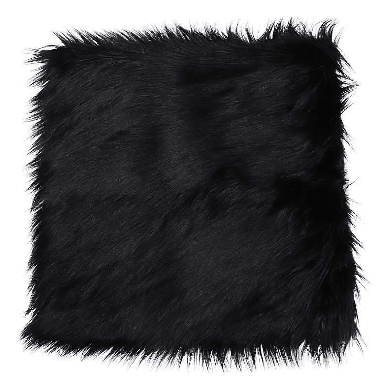 Kuddfodral Fuskpäls Fluffig Plysch Mjuk Soffa Solid Heminredning