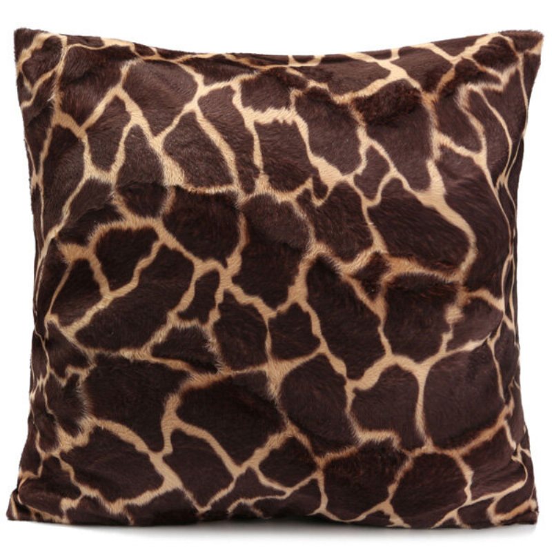 Leopard Djurtrycksmönster Kuddfodral Soffa Midja Heminredning