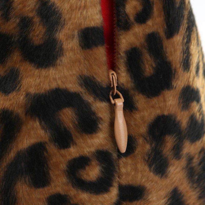 Leopard Djurtrycksmönster Kuddfodral Soffa Midja Heminredning