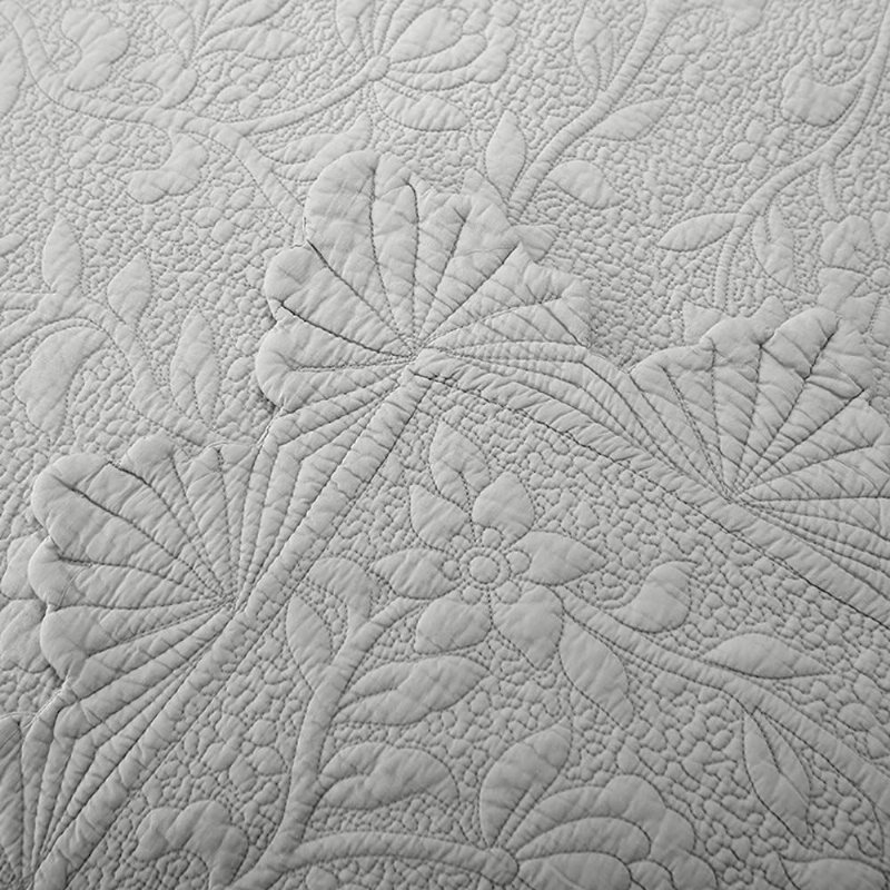 Lyx Farmhouse Sängkläder Quilt Set Queen Size Quiltat Överkast Coverlet Set Bomull