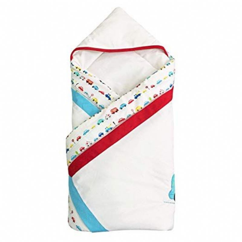 Nyfödd Baby Wrap 100% Hypoallergen Bomullsfilt