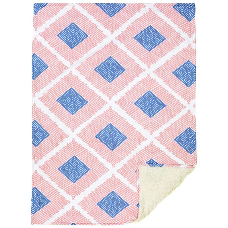 Rutig Spjälsäng Sängkläder Boho Set Med Stötfångare Rosa Blå Grå Baby Flickor Pojkar Barnkammare 100 % Bomull