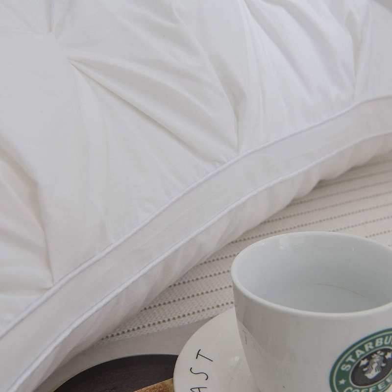 Vit Sängkudde För Sömn 5 Stars Hotel Collection Perfekt Sovkudde Supermjuk Bekväm Justerbar Hypoallergen
