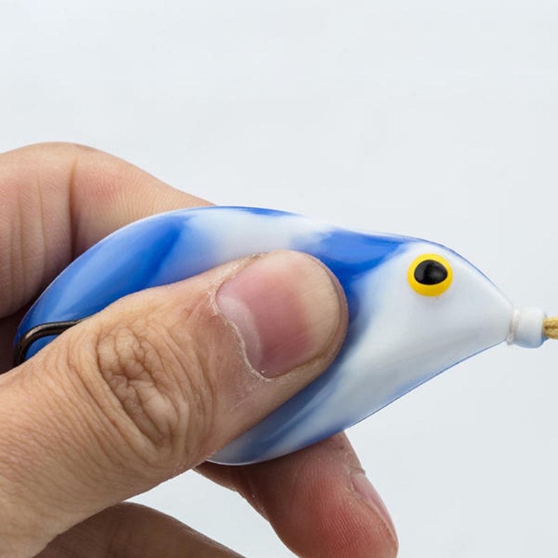 1 St 8.6cm Fiskedrag Konstgjorda Mjukbetessimulering Utomhusfiskeredskap
