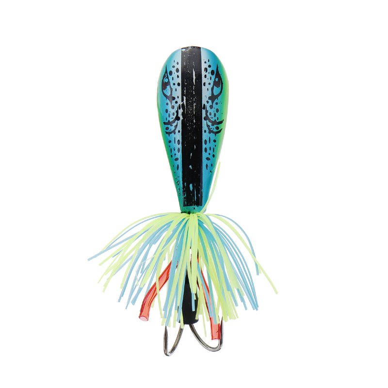 1 St 9cm 9.5g Mjuk Fiskedrag Groda Topwater Fiskebeten Fiskekrok
