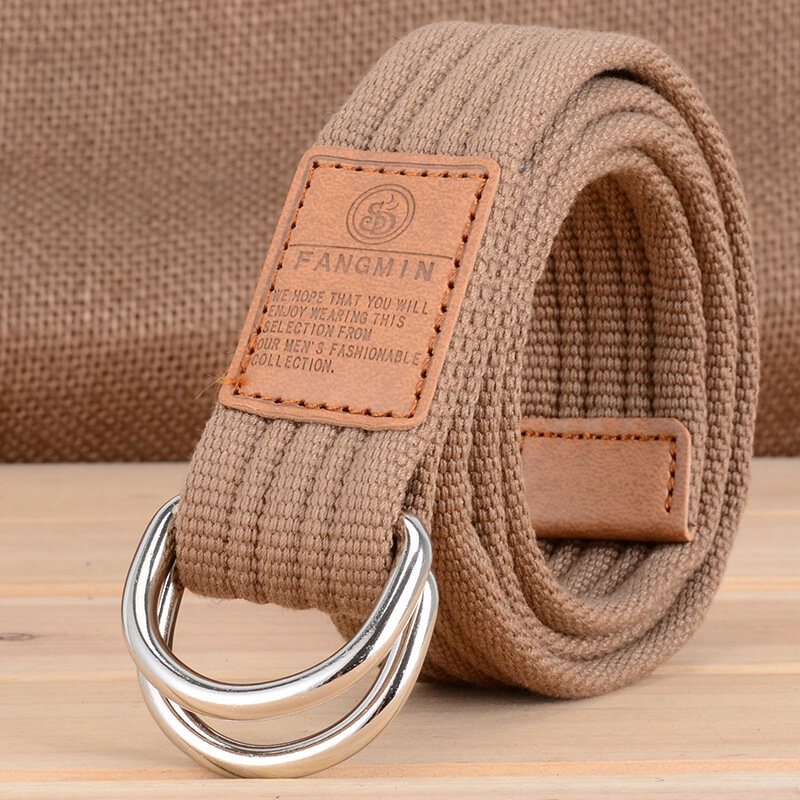 110x3.8cm Fengmin T-5 Dubbelspänne Taktiskt Bälte Justerbart Midjebälte Casual För Man Kvinna Nylon Midjeband För Campingjakt