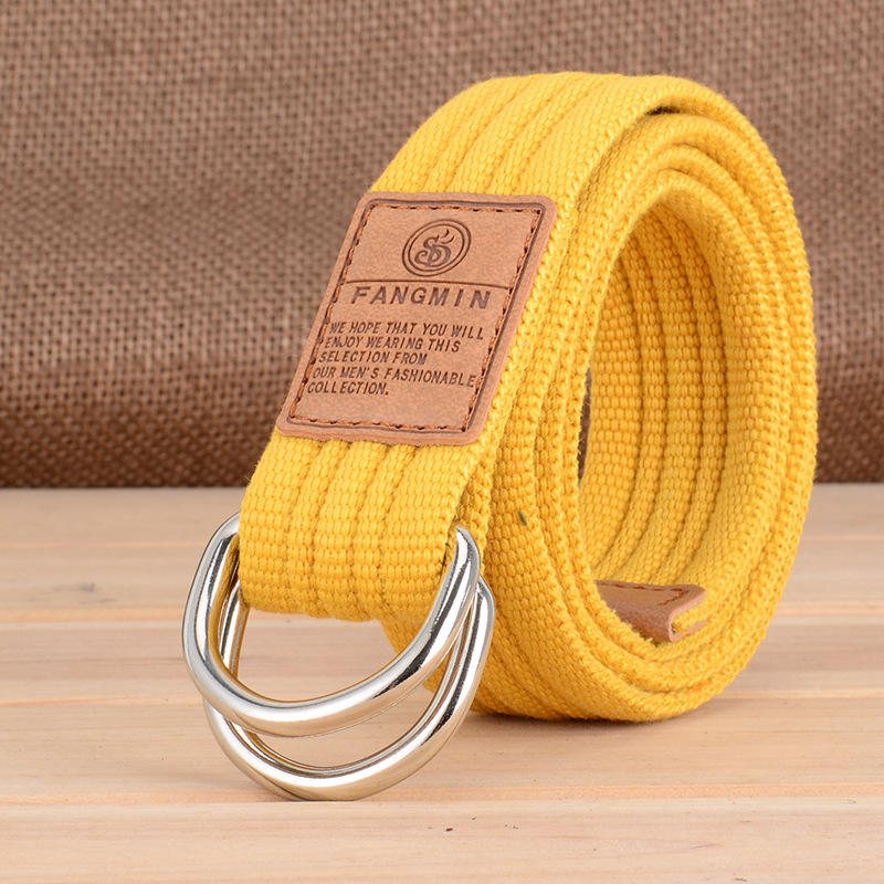 110x3.8cm Fengmin T-5 Dubbelspänne Taktiskt Bälte Justerbart Midjebälte Casual För Man Kvinna Nylon Midjeband För Campingjakt