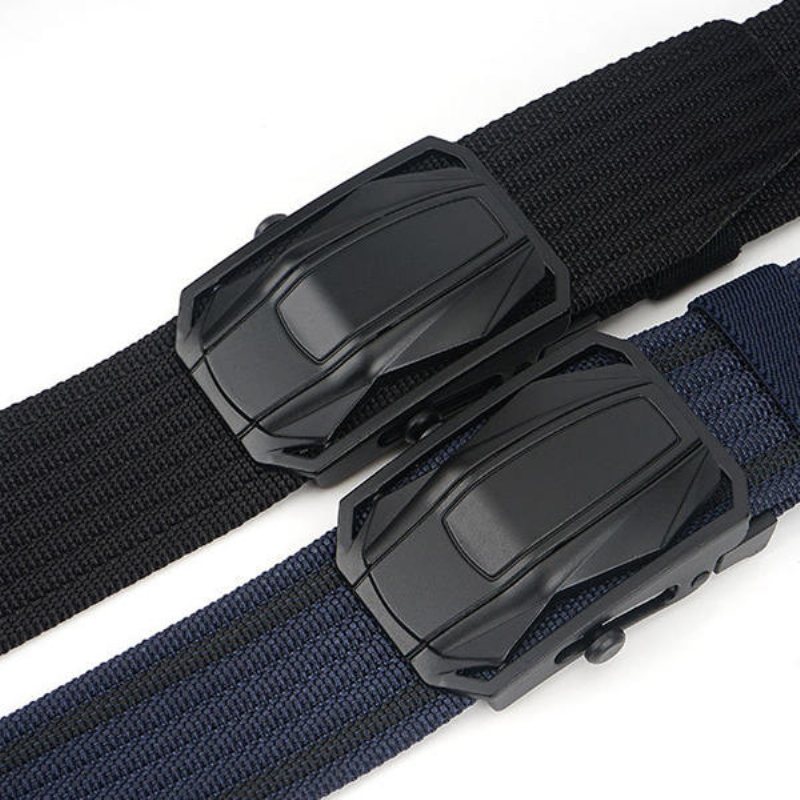 120 cm Awmn Bo02 Punch Free Quick Release Spänne Taktiskt Bälte Unisex Nylonbälte