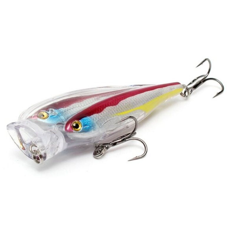 12.5 G 7.5 cm Fiskedrag Jerkbait Bass Crankbaits Med Redskapskrokar