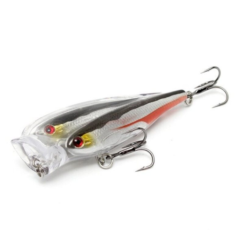12.5 G 7.5 cm Fiskedrag Jerkbait Bass Crankbaits Med Redskapskrokar