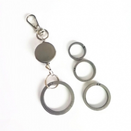 18/22/26/32 mm Diameter Titanlegering Nyckelring Hängande Spänne Edc Jakt Camping