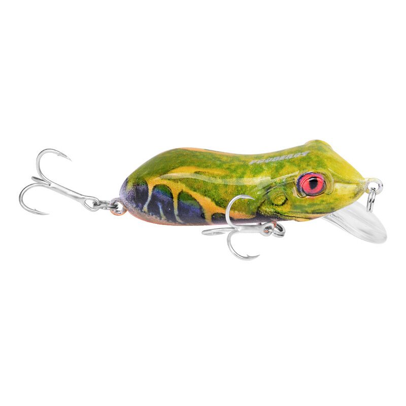1st 4cm 9.5g Penna Popper Fiskedrag Crankbait Wobblers Plast Groda Artificiellt Bete
