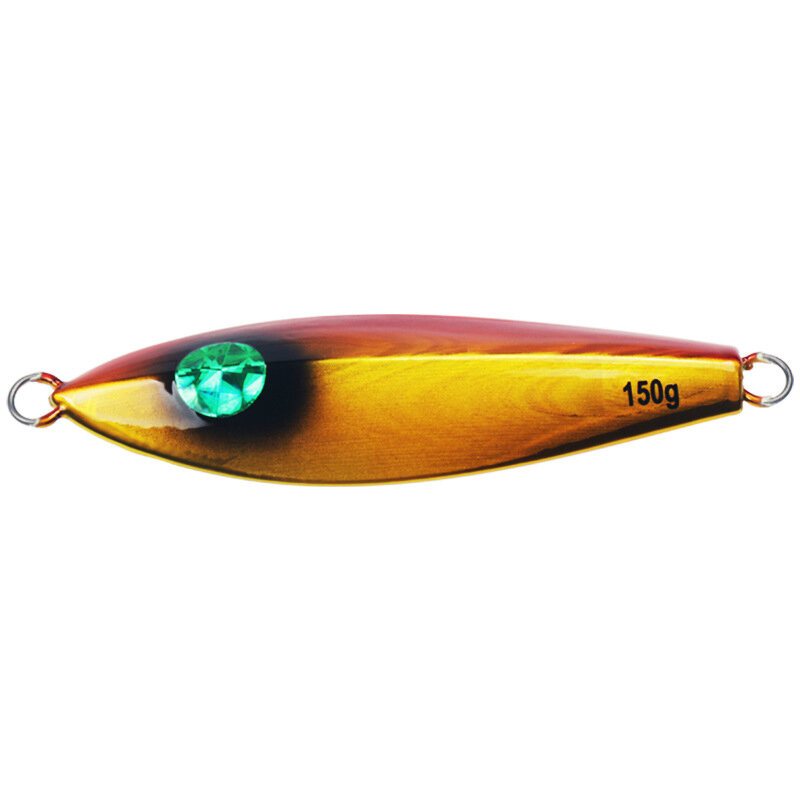 1st 9cm 150g Lysande Fiske Hårt Järn Bete Beläggning Stark Fiskedrag