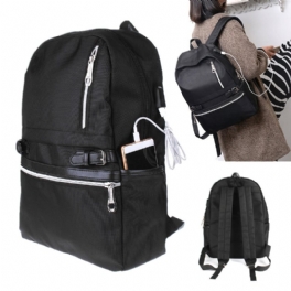29.5x12.5x43.5 cm Stöldskydd Vattentät Ryggsäck Med Usb-laddningsport Utomhus Resefiskeväska