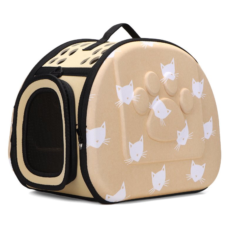 42x26x32cm Evs Folding Pet Bärväska Soft Cage Hund Katt Axelväska Handväska Resor Jakt