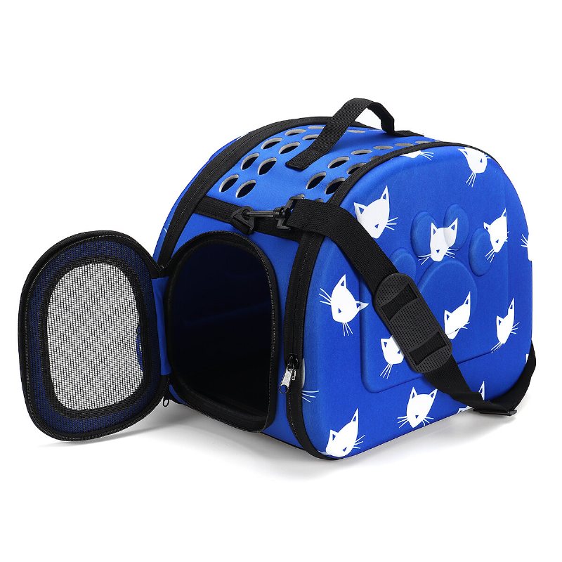 42x26x32cm Evs Folding Pet Bärväska Soft Cage Hund Katt Axelväska Handväska Resor Jakt