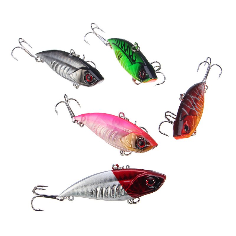 5 St Fiskedrag Spinner Fiskebete Jakt Fiskeredskap