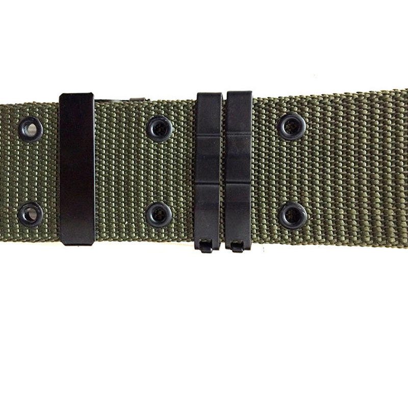54 cm Diameter Nylon Taktiskt Bälte Införande Quick Release Spänne Midjebälte Jakt Camping Sport Nylonbälten