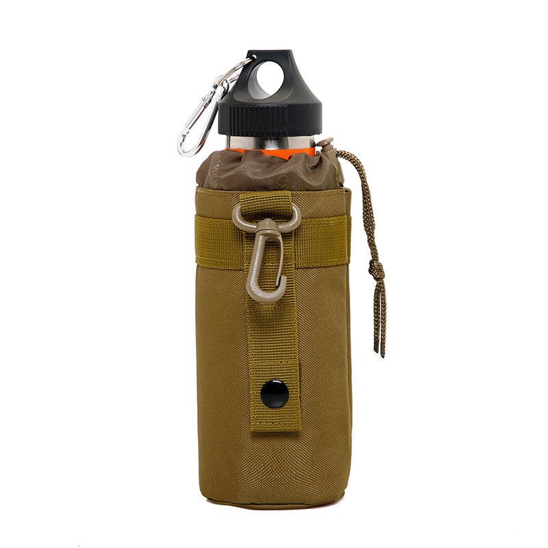 550ml Vattenflaska Väska Nylon Fiske Sport Cykling Resor Vattenkopp Midjeväska