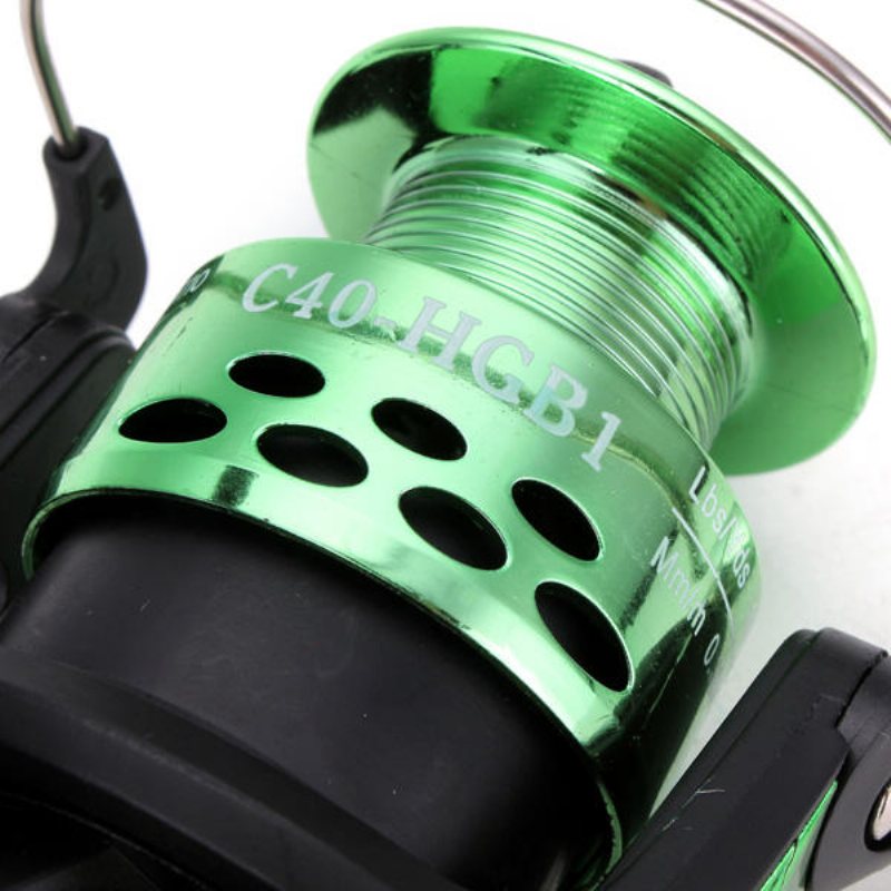 Anti-revers Spinnande Fiskerullar 5.2:1 Höger/vänster Hand C40/60