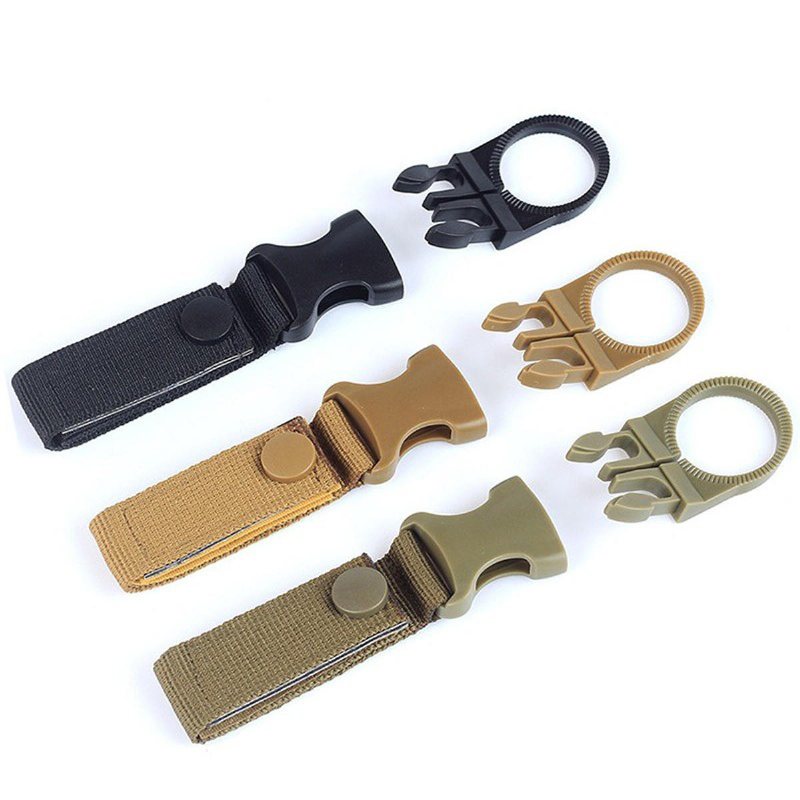 Awmn R1 Gear Clip Nylon Kamouflage Utomhus Camping Jakt Spänne Flaskhållare Taktiskt Bälte