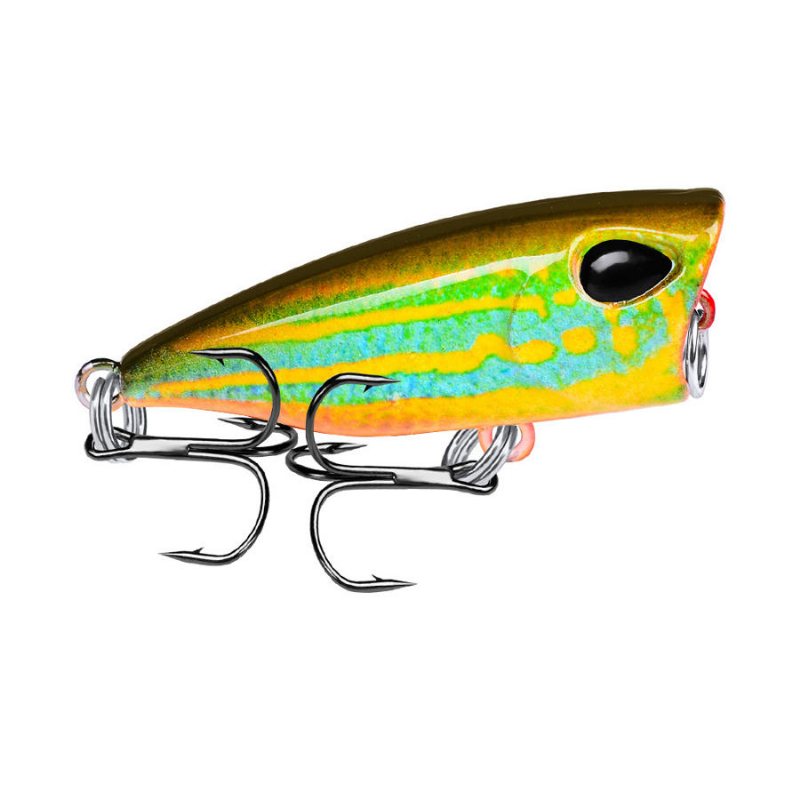 Dw1120 10 St/set 4.2 cm 3.5 G Karpfiskedrag Topwater Popper Fiskebete Artifical Wobbler