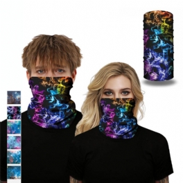 Galaxy Series-multi-function Anti-svett Dammtät Ansiktsmask Scarfbalaclava Bandanaheadwear Head Wrap Nack Gaiter Pannband Sport Scarftubular Headwear Wraps