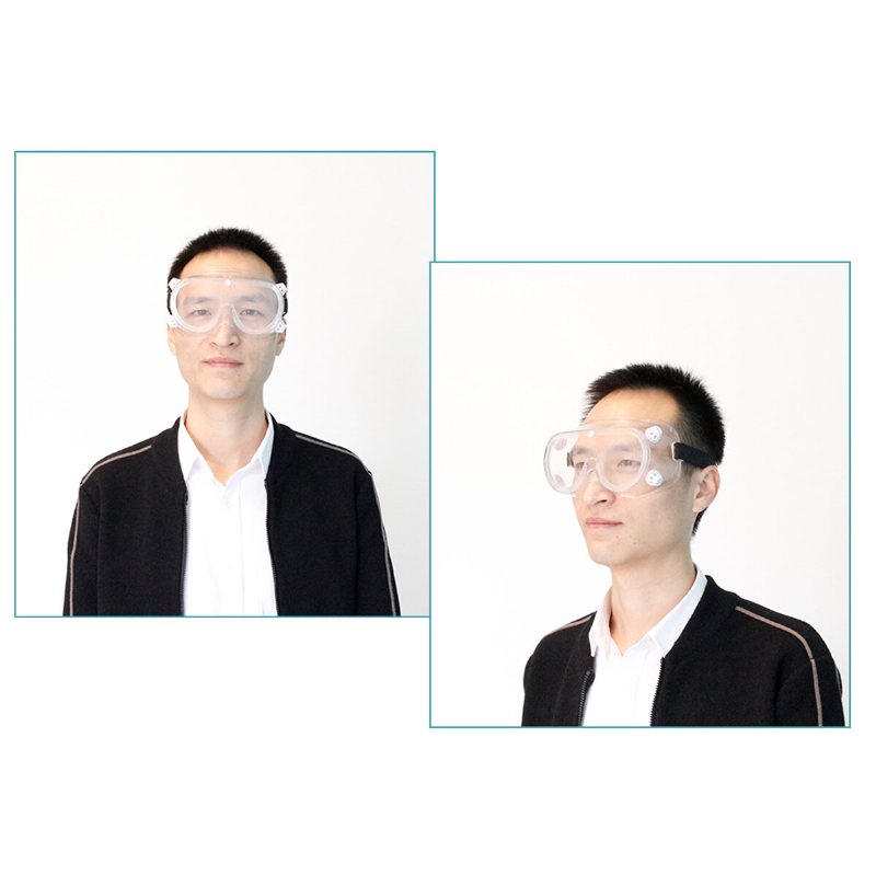 Genomskinlig Anti-dimma Vindtät Skyddsglasögon För Laboratorieögonskydd Arbetssäkerhet Utomhusglasögon