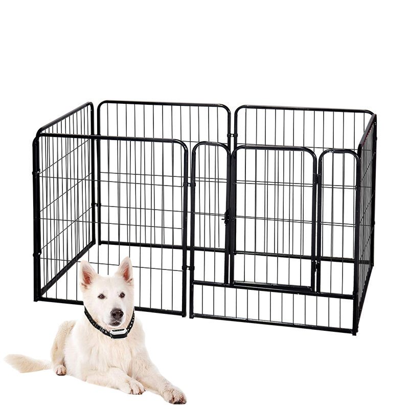 Hopfällbar Sällskapsdjur Hund Lekhage Tält Låda Rum Valp Träning Kattbur Vattentät Utomhus Enkeldörr Mesh Skärmskydd Nest Kennel