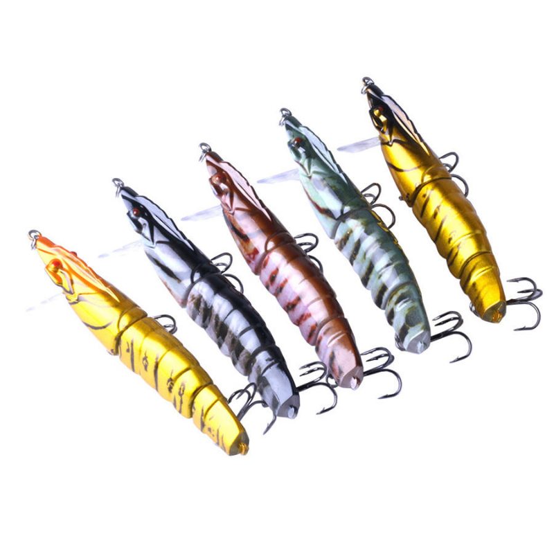 Jm013a 1 St 11cm/16.7g 3 Sektion Räkor Dragfiske Drag Lurar Minnow Artificiellt Hårt Bete